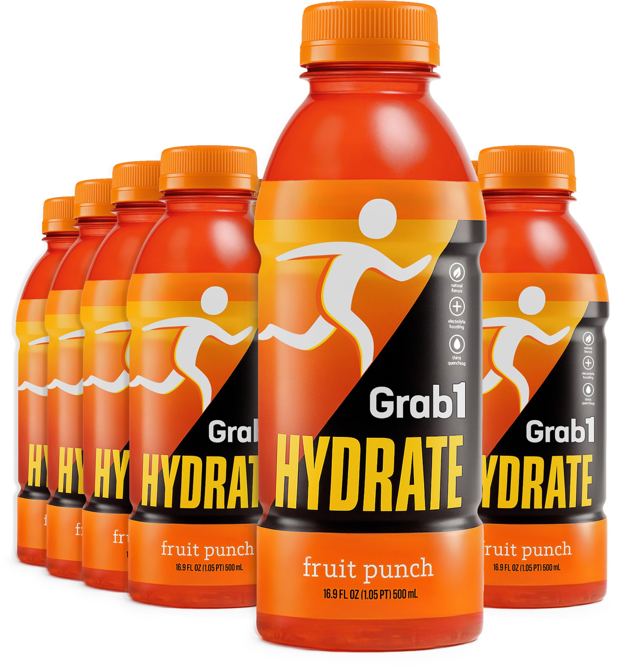 Amazon.com: Grab1 Fruit Punch Hydrate Electrolyte Sports Drink